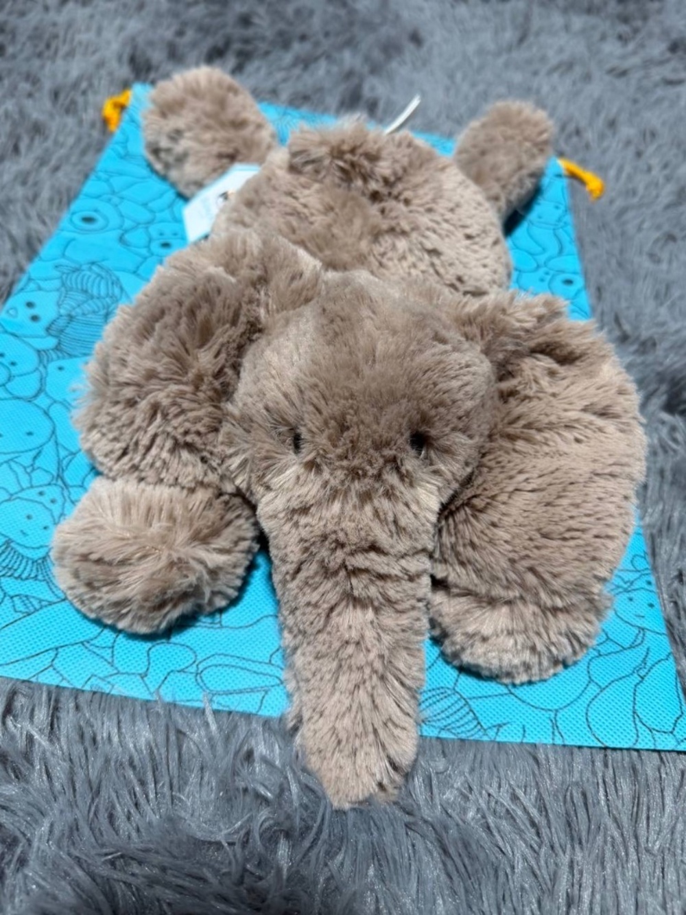 Jellycat Smudge Elephant plush toy large size